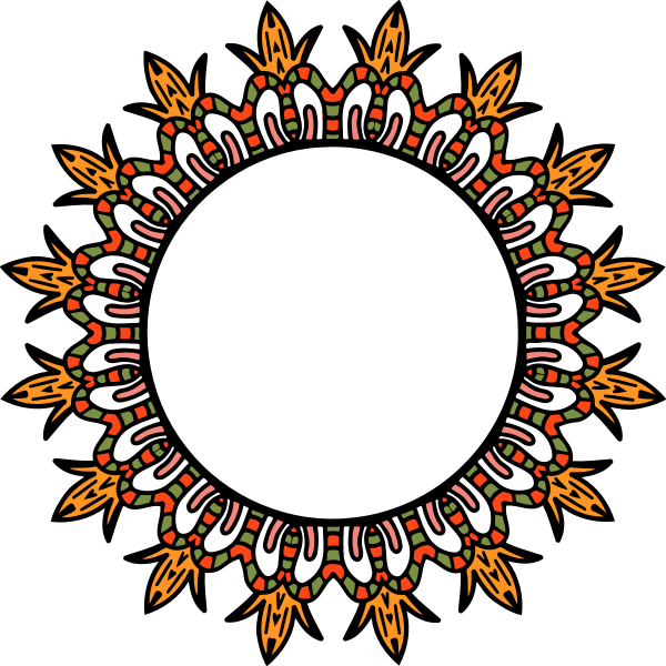 Circular frame 20 (colour)