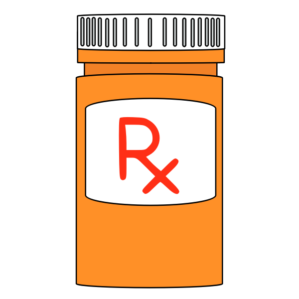 Download Prescription Medicine Bottle Free Svg