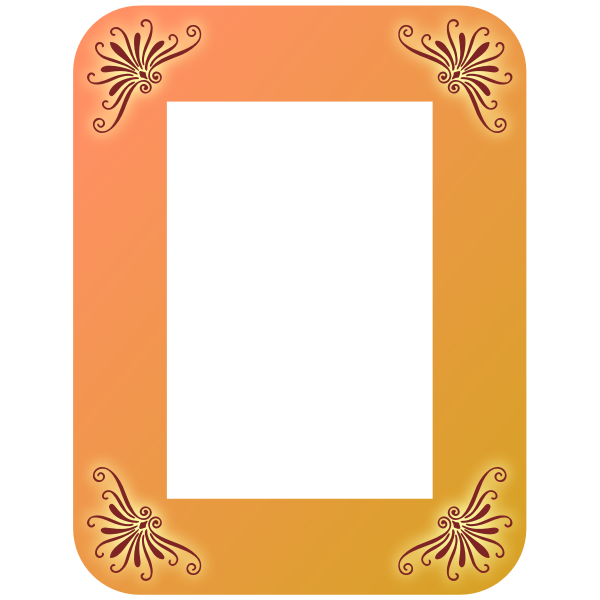 Rectangular frame (colour)