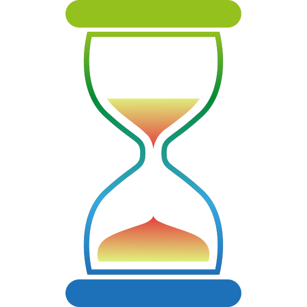 Colourful hourglass 2