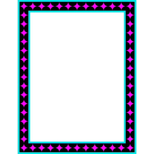 Rectangular frame 16 (colour 2)