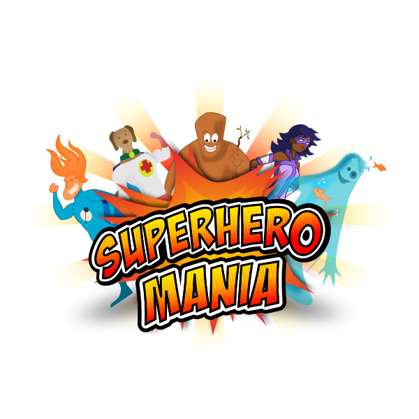 SuperHero Mania Logo
