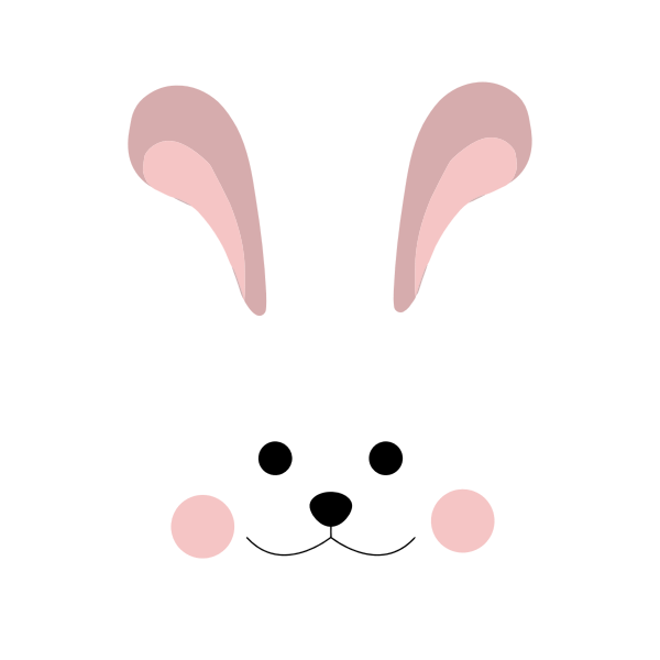 Cute Bunny Head