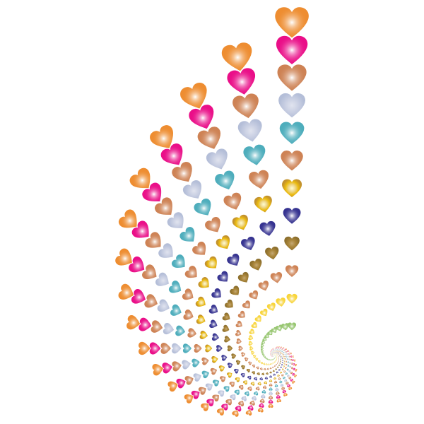 Download Hearts Swirl Design Free Svg