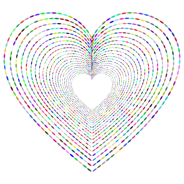 Simple Heart Tunnel Prismatic No BG