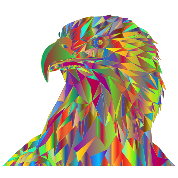 Low Poly Bald Eagle By Sharpi1980 Prismatic