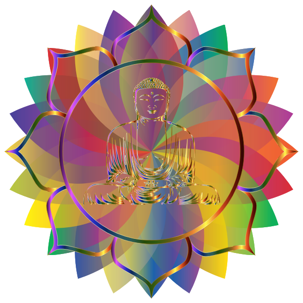 Download Buddha Petals Mandala Free Svg