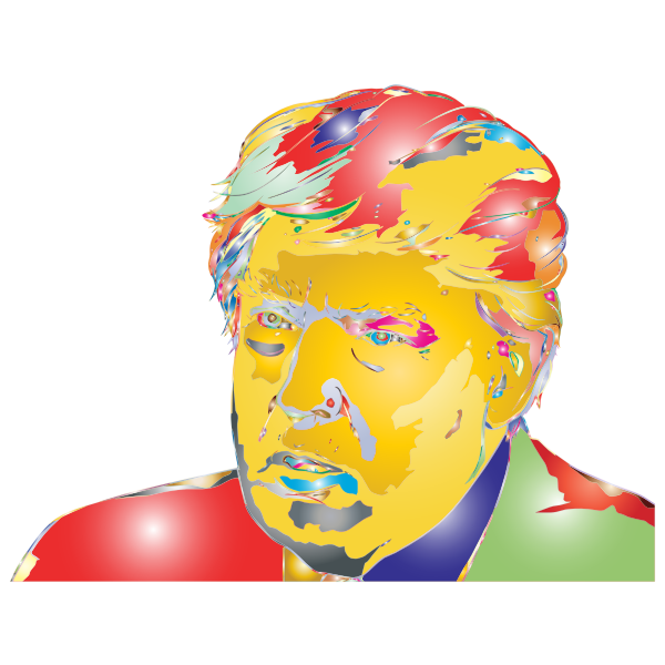 Donald Trump Portrait 3 Surreal