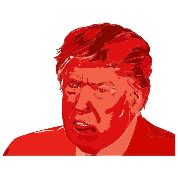 Donald Trump Portrait 3 Surreal 7