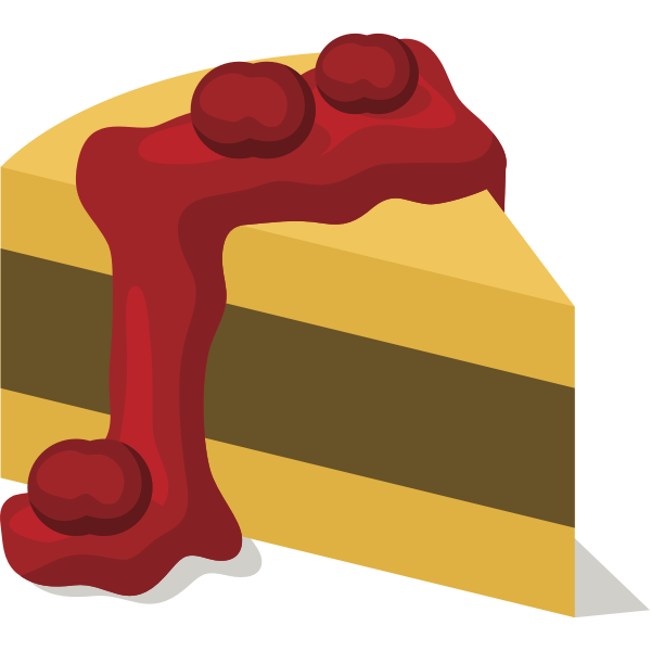 Piece of cake (#4) - Free SVG