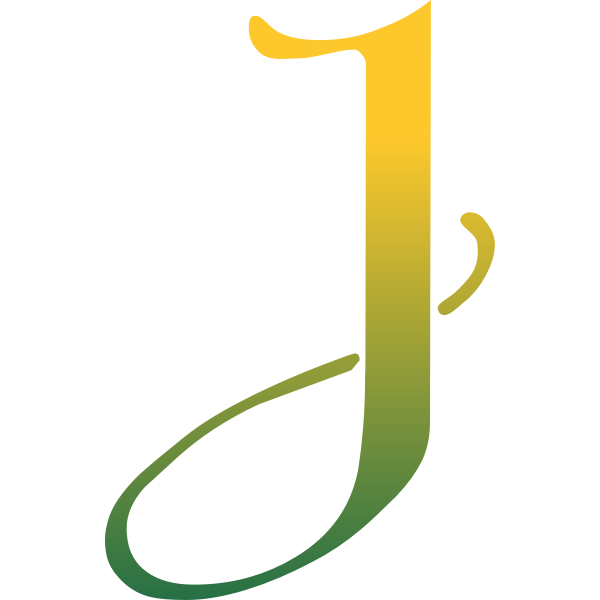 Letter L in green and yellow