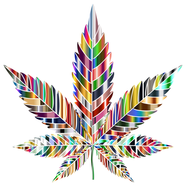 Marijuana Leaf Type II Psychedelic