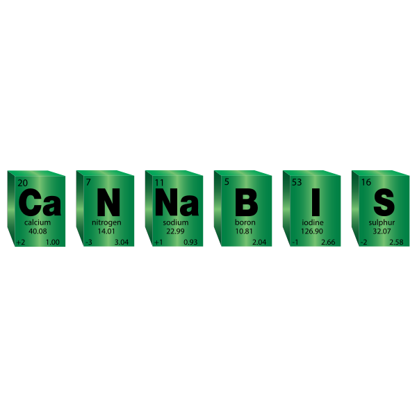 Cannabis Typography