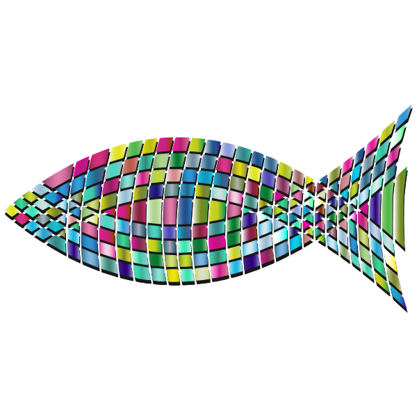 Tiled Fish Prismatic 2