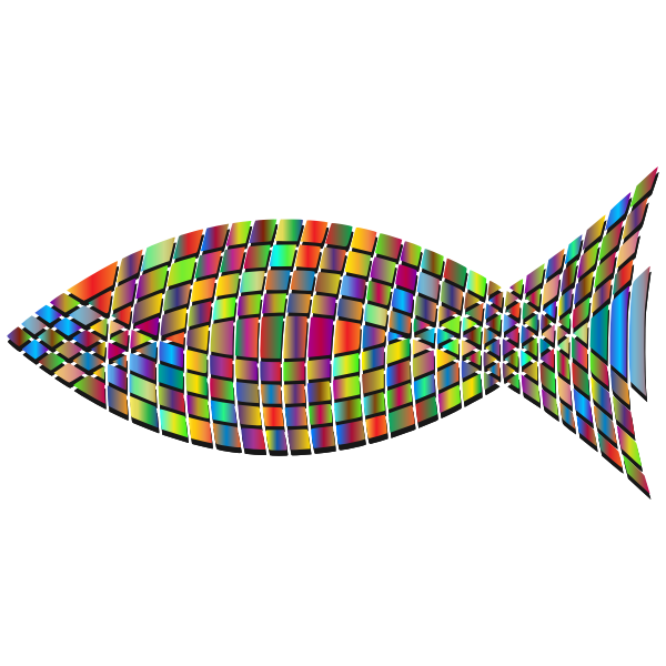 Tiled Fish Prismatic 3