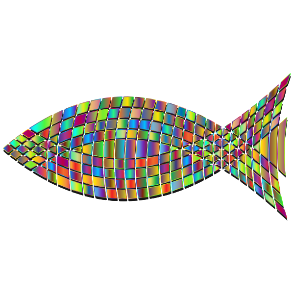 Tiled Fish Prismatic 6