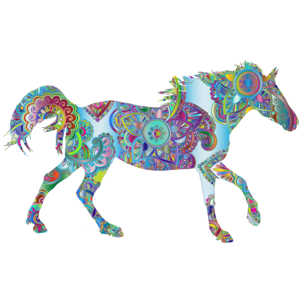 Decorated Horse Prismatic