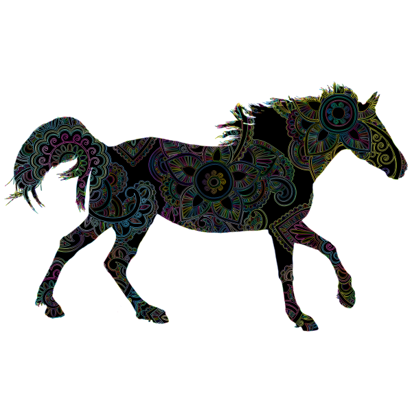Decorated Horse Prismatic Variation 2