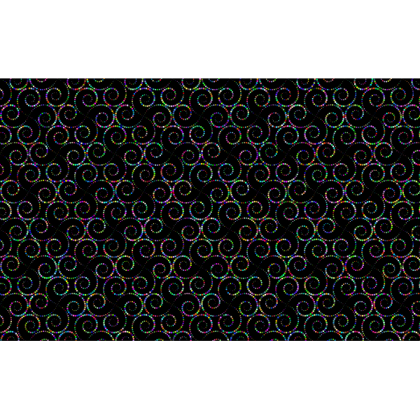 Spiral Circles Design Pattern Prismatic