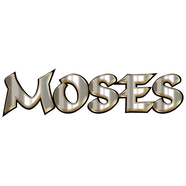 Moses Typography Text