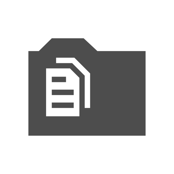 Folder and files icon