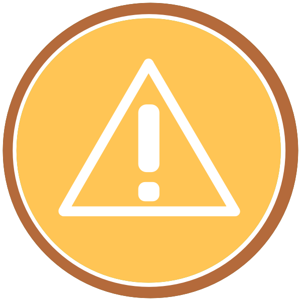 Warning Icon (rounded)