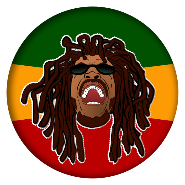 Rastafarian head