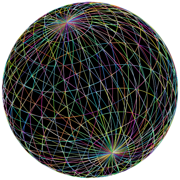 Triangular Pattern Sphere Type II Polyprismatic
