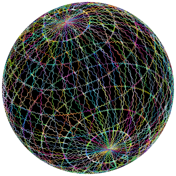 Triangular Pattern Sphere Type II Polyprismatic Variation 2