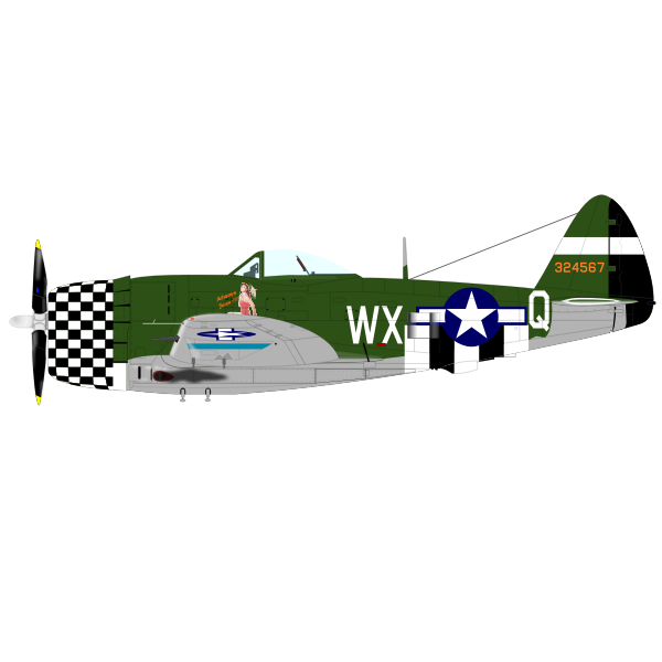 THUNDERBOLT P-47 D