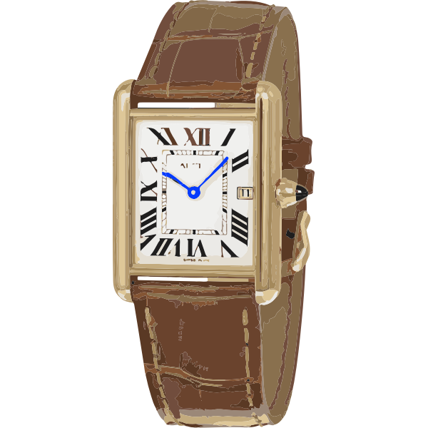 swiss iconic watch in gold - horlogerie