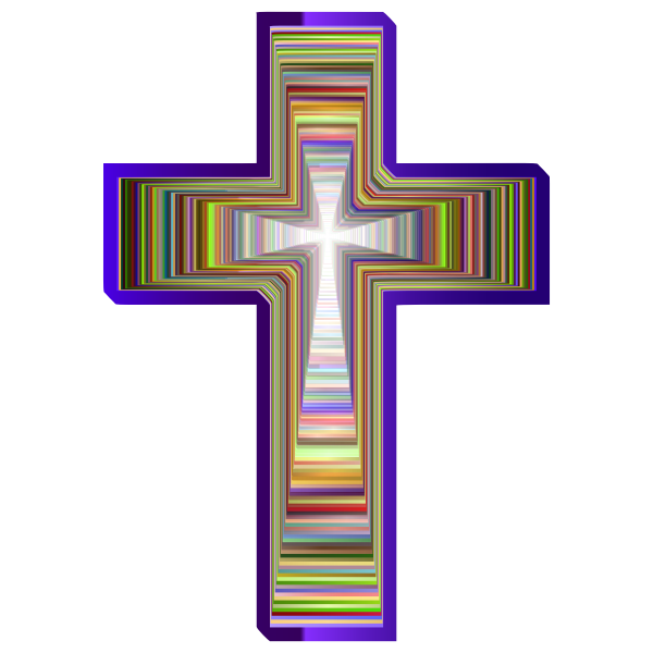 Stylized Cross Design Chromatic