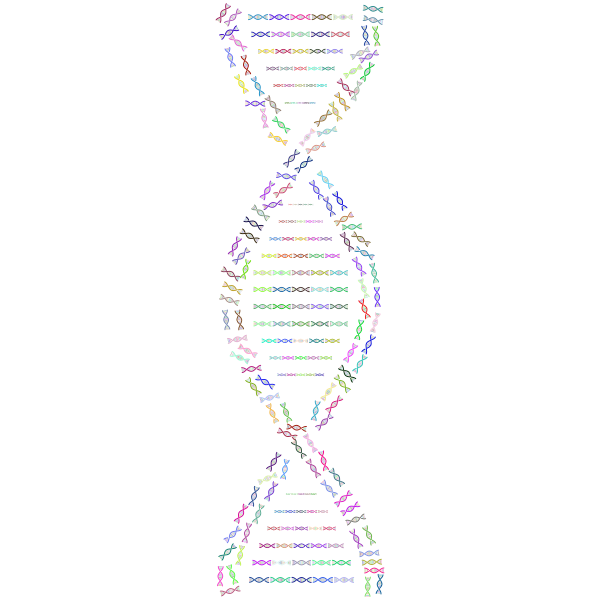 DNA Helix Fractal Prismatic