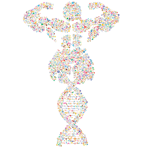 Bodybuilder DNA Circles Prismatic 2