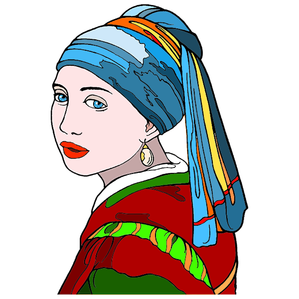 Girl With Pearl Earring By GimpWorkshop