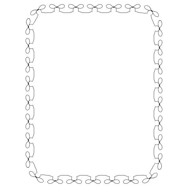 Knot Border (US size)