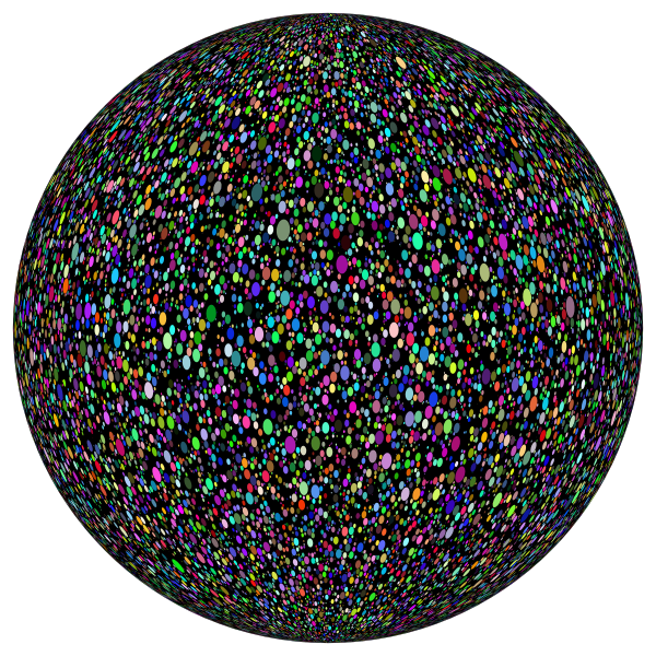 Dense Circles Prismatic Orb