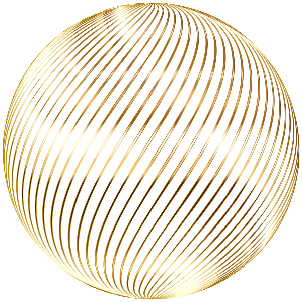 Spiral Sphere Gold No BG