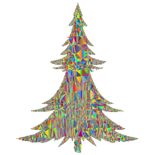 Abstract Christmas Tree Mesh Polyprismatic