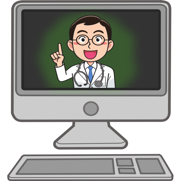 Online Doctor | Free SVG