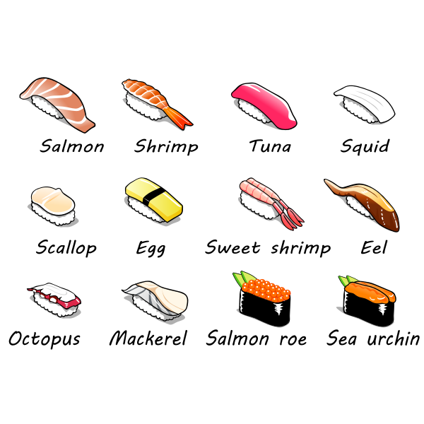 Sushi - English
