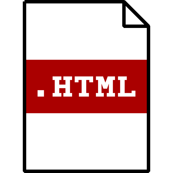 HTML icon | Free SVG