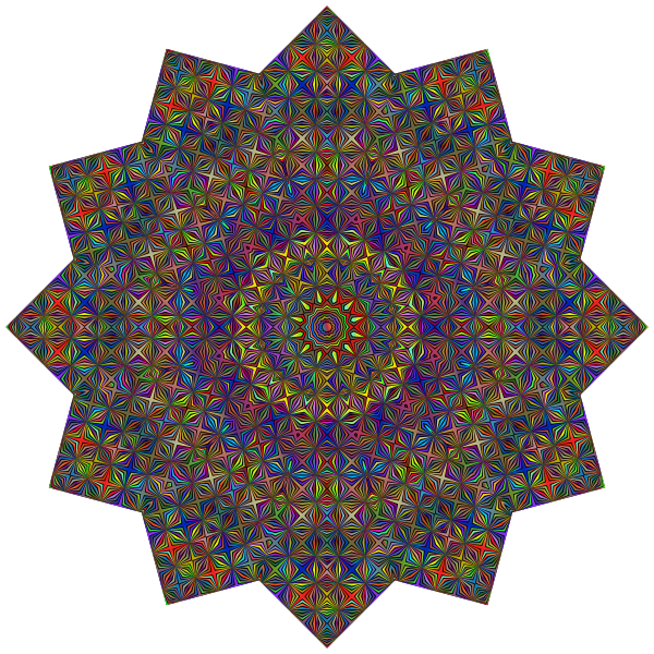 Polyprismatic Geometric Mandala