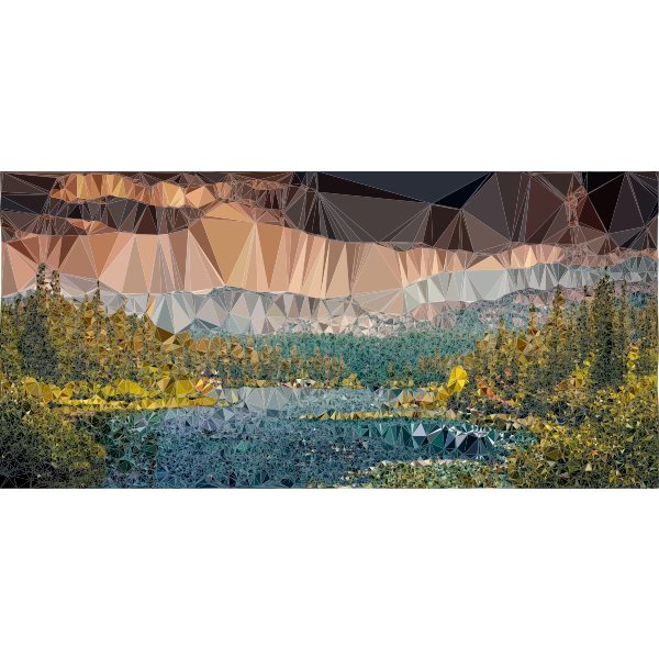 Tranquil Canada Low Poly