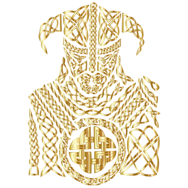 Celtic Knot Viking By 13smok Gold No BG