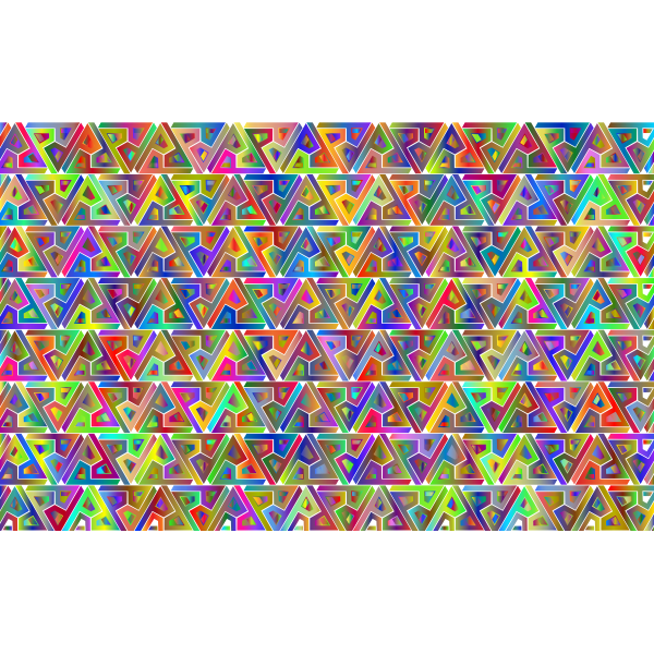 Dordy Triangolo Pattern Polyprismatic No BG