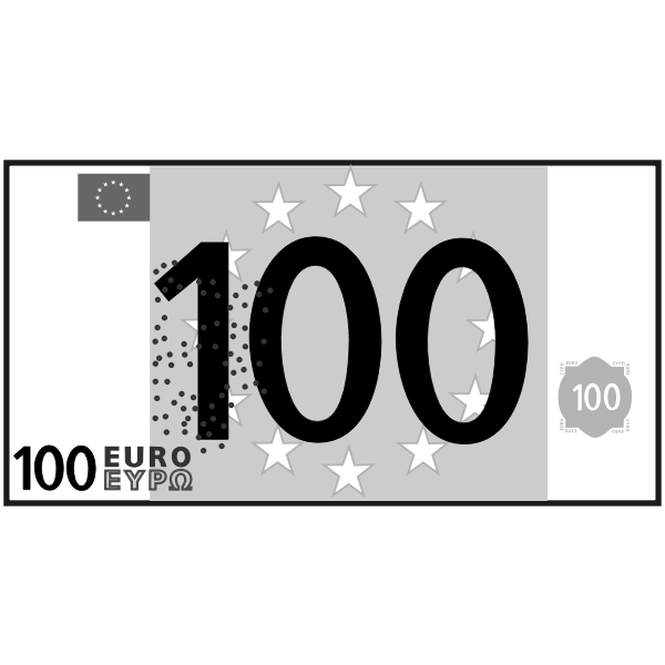 simple 100 euro