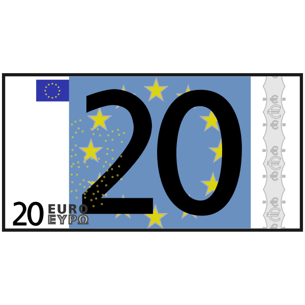 simple 20 euro