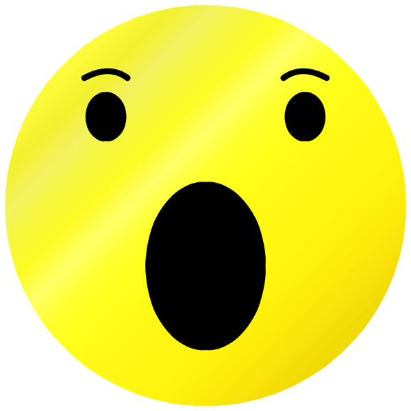 Surprised Emoji Face Transparent Png Svg Vector File Images
