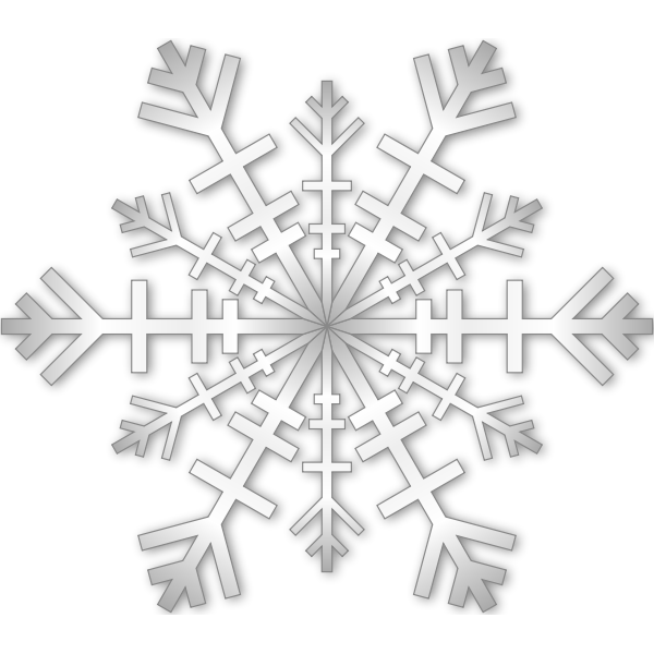 Lightsilver Snowflake | Free SVG